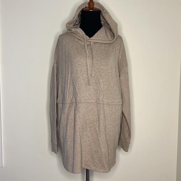 BAREFOOT DREAMS Malibu Collection® Brushed Luxe Lounge Anorak Sweatshirt M - Picture 2 of 9